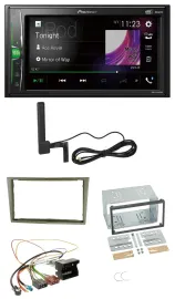 Pioneer MP3 DAB AUX 2DIN Bluetooth Autoradio für Opel Corsa D Astra H Zafira B s