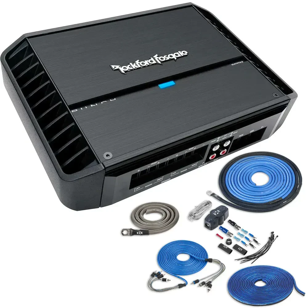 Усилитель мощности Rockford Fosgate P400X4 400W 4-Channel Class AB (набор)