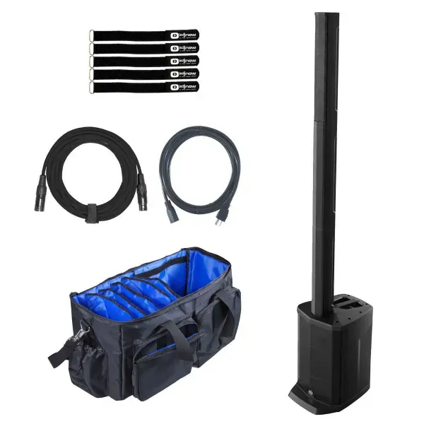 Gemini WPX-2000 Modular Line Array Speaker System with Bag & Cables