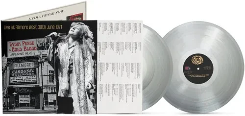 Виниловая пластинка Lydia Pense & Cold B - Live At Fillmore West - June 30 1971 - Silver [New Vinyl