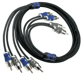 Kicker QI44 Q-Series 4-CH RCA Interconnection cable 4-Meters (13.12 ft)