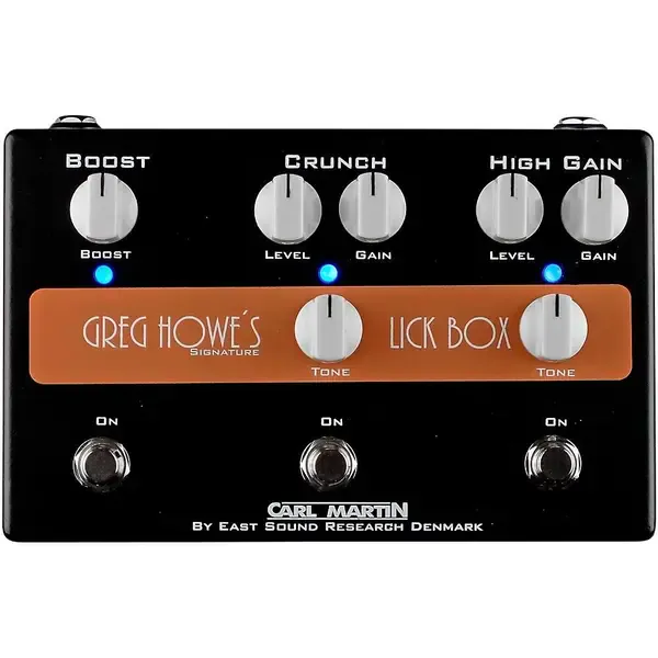 Педаль эффектов для электрогитары Carl Martin Greg Howe's Lick Box