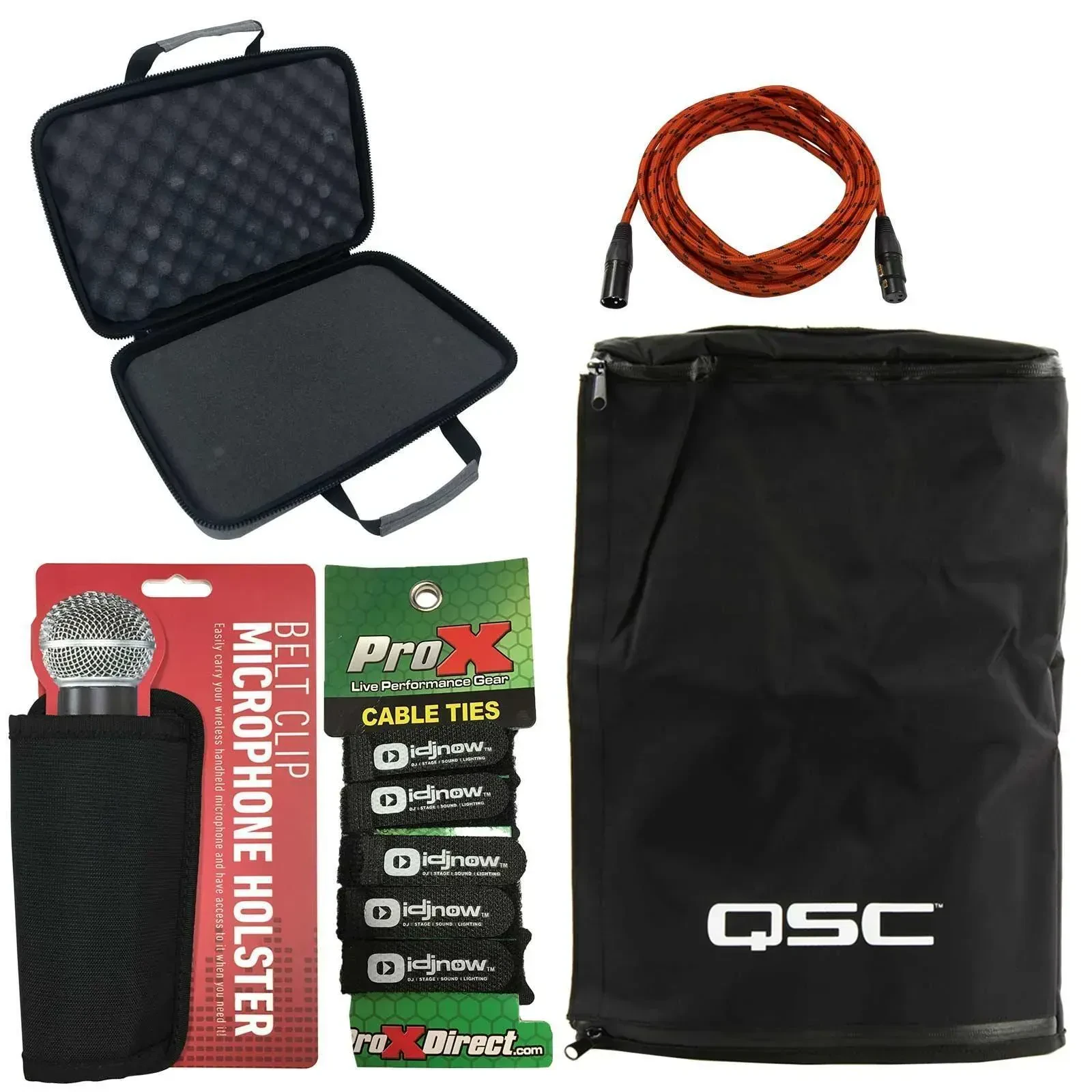Чехол для акустической системы для QSC K10 QSC K10-OUTDOOR-COVERPK1 (набор) с кейсом и аксессуарами