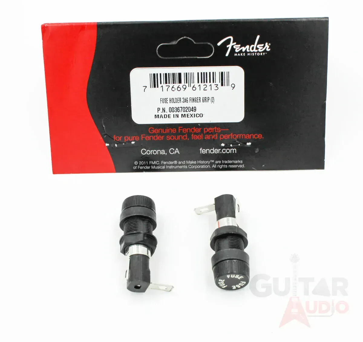 Держатель предохранителя для гитарного усилителя Fender Pure Vintage 3AG Fuse Holder & Cap (набор, 2 шт.)