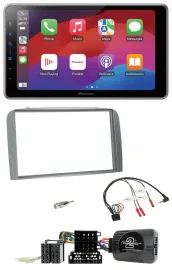 Автомагнитола Pioneer для Alfa Romeo 147/GT 2007–2010 2-DIN, USB, DAB, Bluetooth, совместима с кнопками на руле