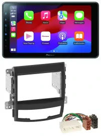 Pioneer Bluetooth 2DIN USB MP3 DAB Autoradio für SSangYong Korando 10-13