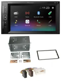 Pioneer DAB MP3 2DIN Bluetooth USB Autoradio für Kia Optima Magentis 05-10