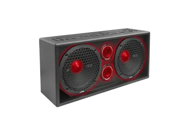 Memphis SRXPE10D4T Loaded 2 Way Full Range Speaker Enclosure