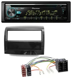 Автомагнитола для Fiat Ducato 2011–2021 Pioneer DAB, MP3, CD, USB, Bluetooth, цвет: глянцевый черный