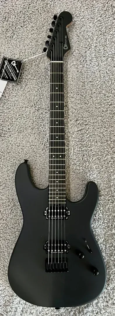 Электрогитара Charvel Pro-Mod Plus San Dimas Style 1 HH HT E Scorched Earth с чехлом