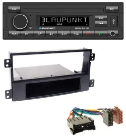 Автомагнитола для Hyundai Sonata NF (2002–2005) Blaupunkt Bluetooth, MP3, USB, AUX, черная