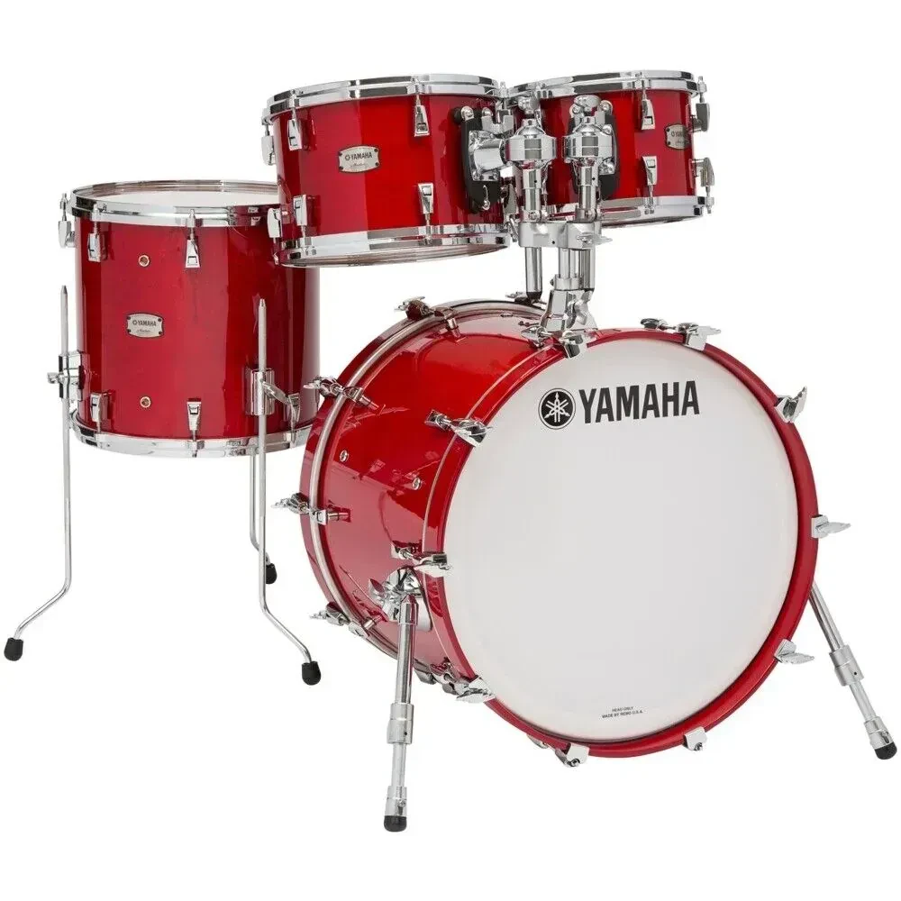 Ударная установка акустическая Yamaha Absolute Hybrid Maple (набор, 4 шт.) 20" бас-барабан, цвет Красная осень