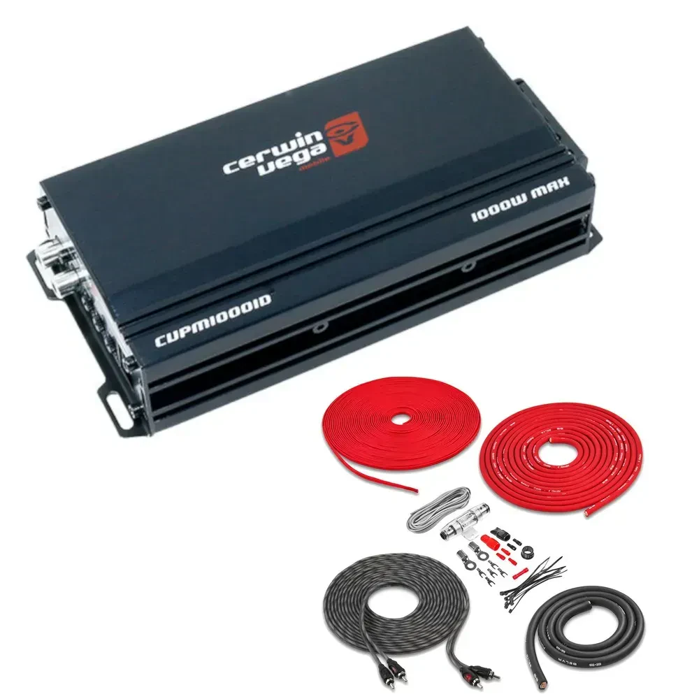 Усилитель мощности Cerwin-Vega CVPM1000.1D 1-канальный, Class-D, 500W RMS (набор)