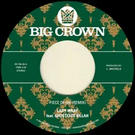Виниловая пластинка Lady Wray – Piece Of Me (feat. Ghostface Killah) / Joy & Pain (Pete Rock Remix) 2023