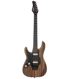 Электрогитара Schecter Sun Valley Super Shredder Exotic Black Limba Left Handed Natural