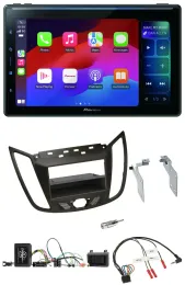 Pioneer Bluetooth DAB Lenkrad USB Autoradio für Ford C-Max Kuga braun