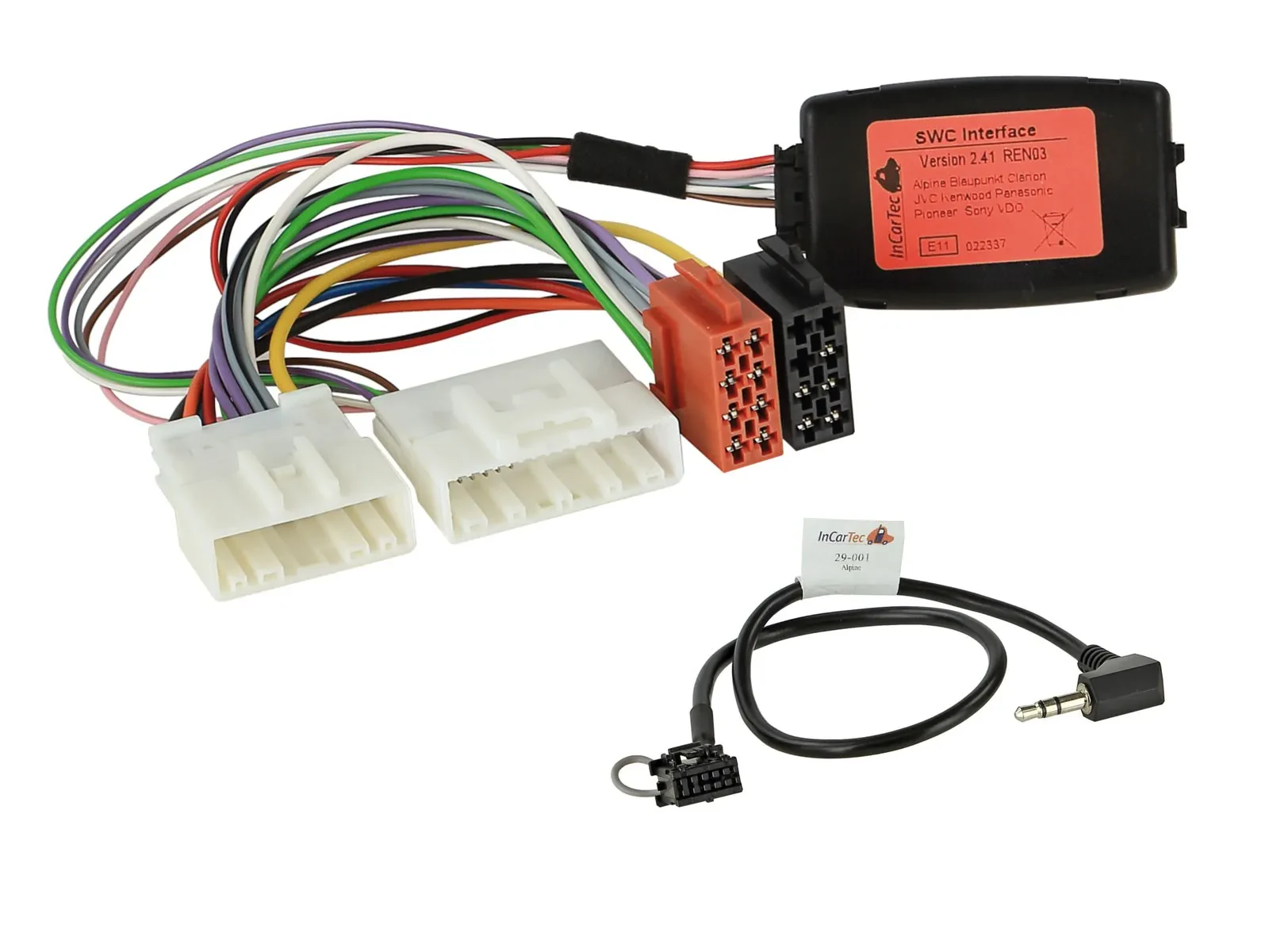 ACV Lenkradadapter für Fiat Nissan Renault Opel 20/32 Pin Alpine 42-1215-107