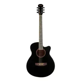 Электроакустическая гитара Fabio F4050E BK EQ Black