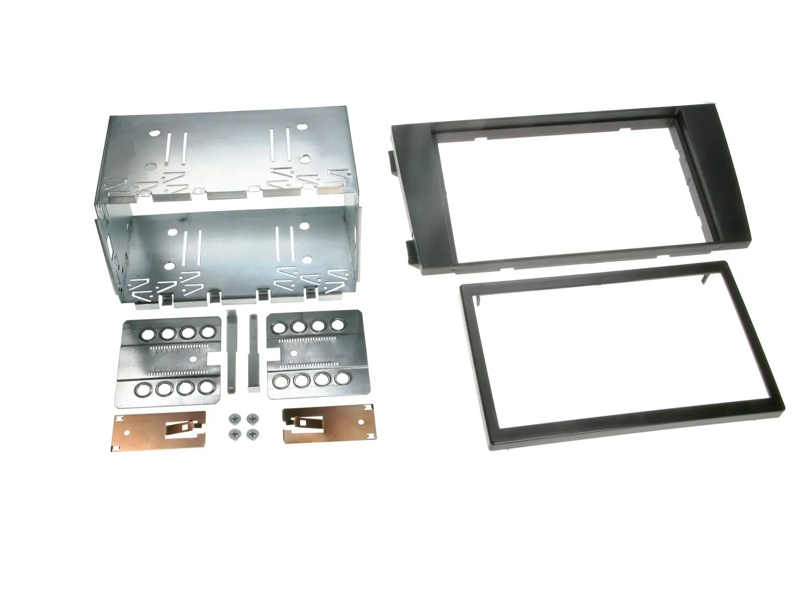 Einbaurahmen Set Doppel DIN Autoradio für Audi A6 C5 2001-2005 Symphony