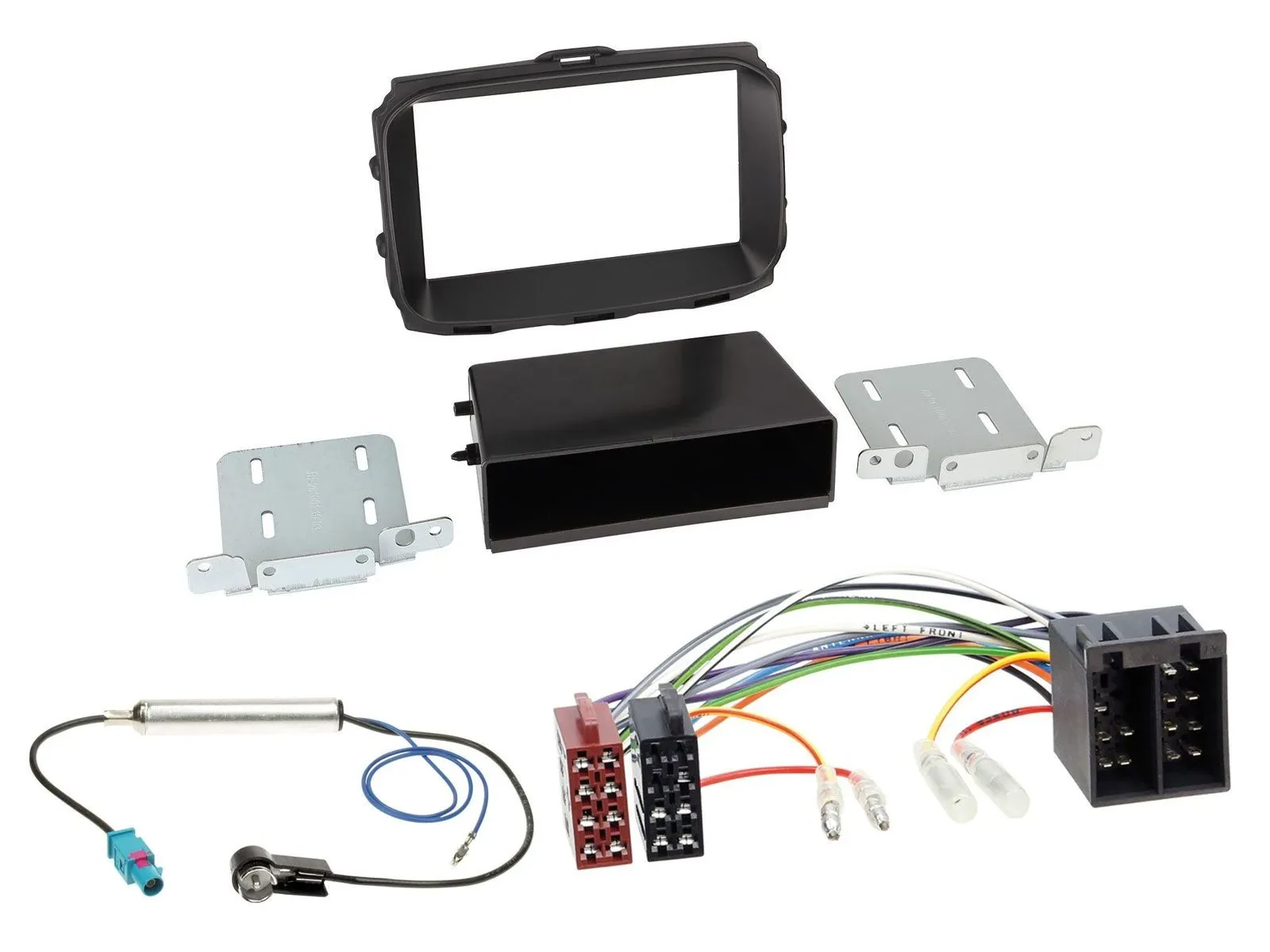 Установочный комплект для автомагнитолы Caraudio24 для Alfa Romeo Giulietta 2013–2021, 1 DIN, ISO