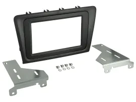 Radioblende Set Doppel DIN Autoradio für Skoda Rapid NH 09/2014 2019 ohne CAR-Ta