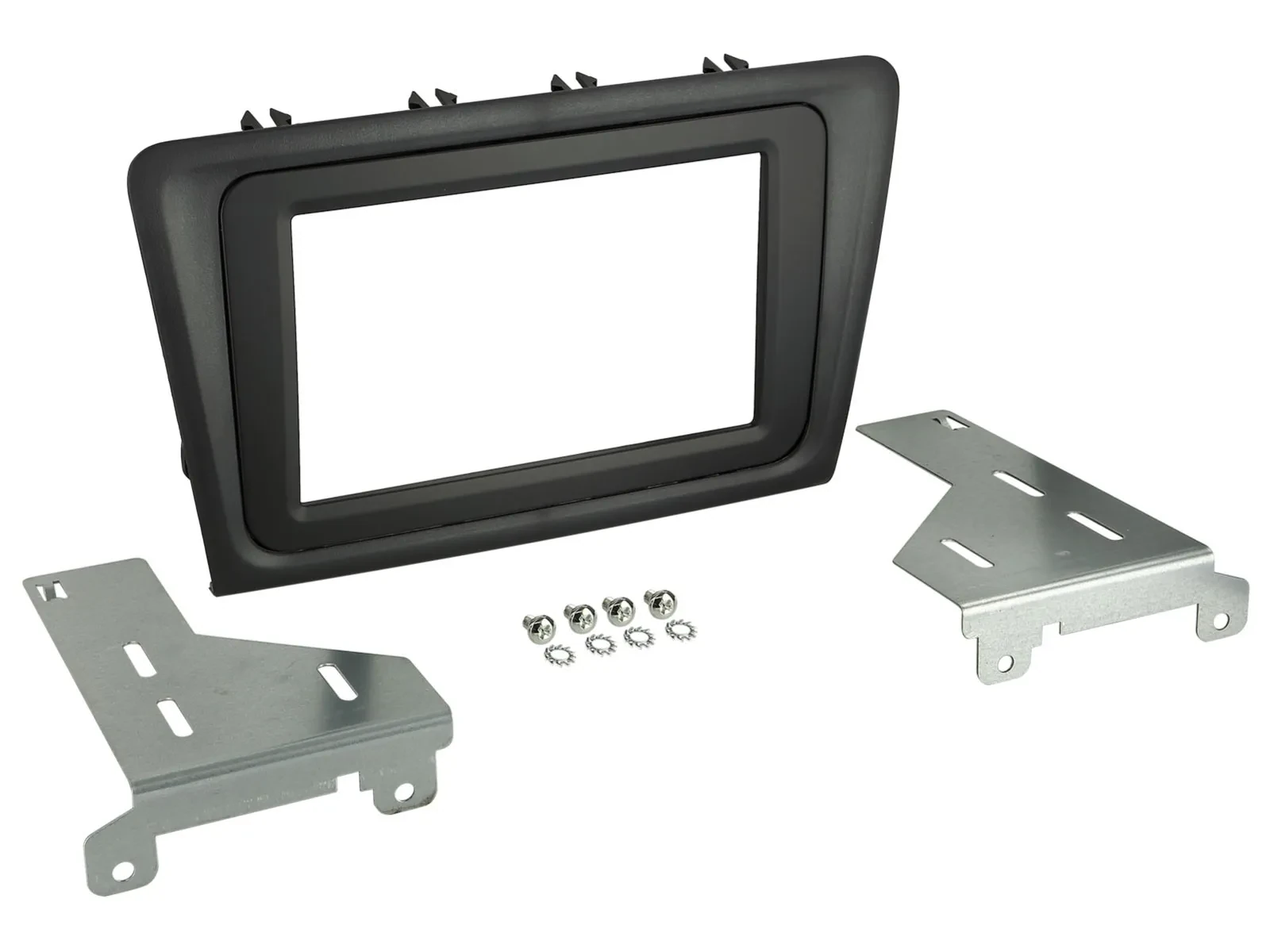 Radioblende Set Doppel DIN Autoradio für Skoda Rapid NH 09/2014 2019 ohne CAR-Ta