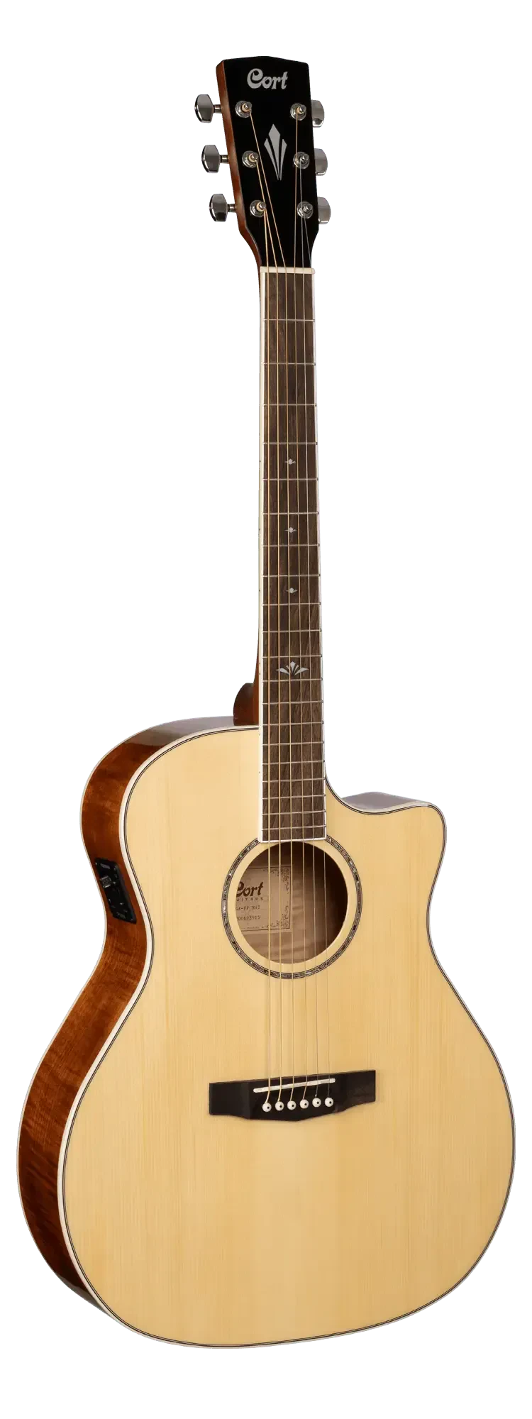 Электроакустическая гитара Cort GA-FF Grand Auditorium Natural Glossy
