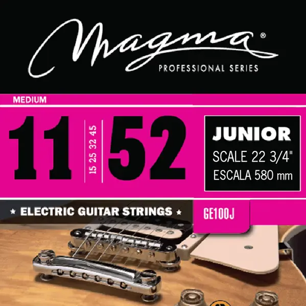 Струны для электрогитары Magma Strings GE100J Kid & Junior 11-52