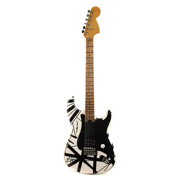 Электрогитара EVH Striped '78 Eruption Black White