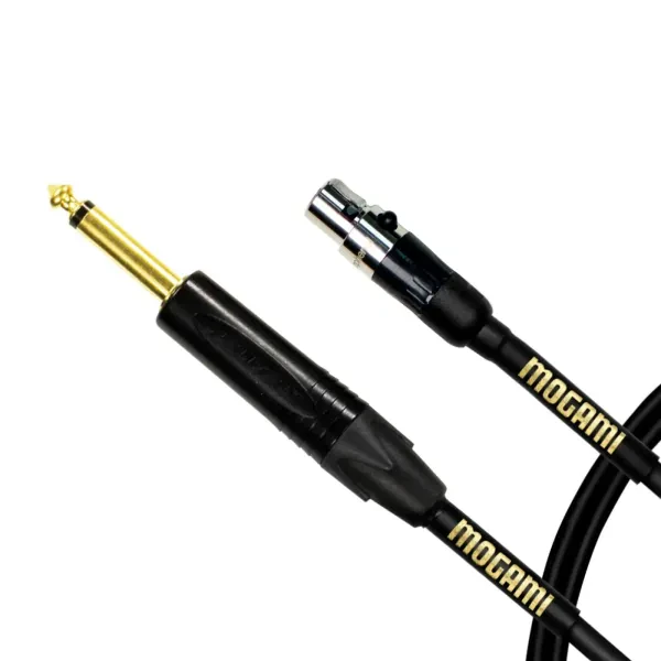 Mogami Gold Beltpack TA4F Male to 1/4-Inch Male Cable for Shure