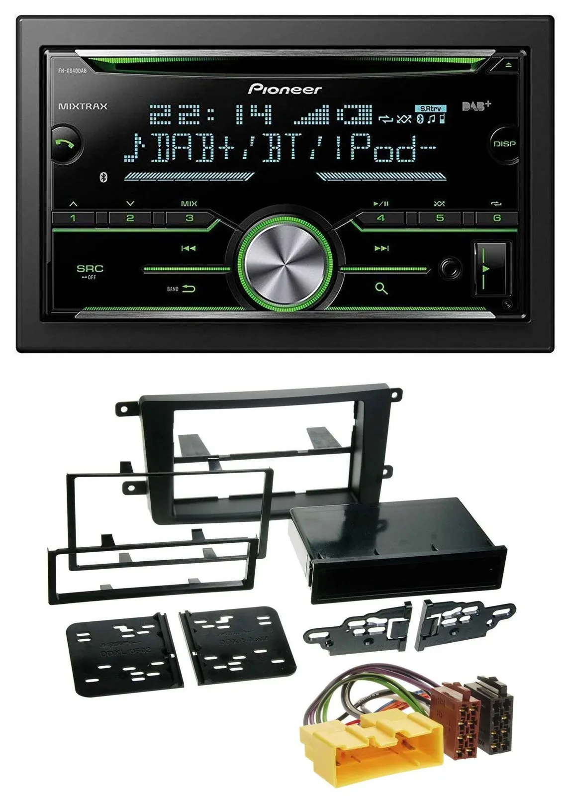Pioneer Bluetooth MP3 DAB 2DIN USB CD Autoradio für Mazda CX-9 TB1 2007-2009