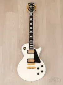 Электрогитара Gibson Custom Shop Les Paul Custom Demo Model HH Alpine White w/case USA 2021