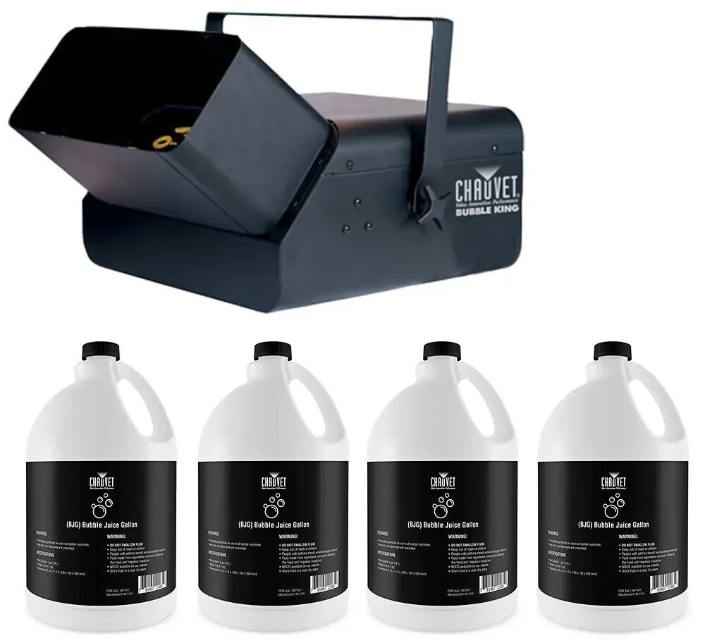 Генератор мыльных пузырей Chauvet DJ B550 Bubble King с жидкостью