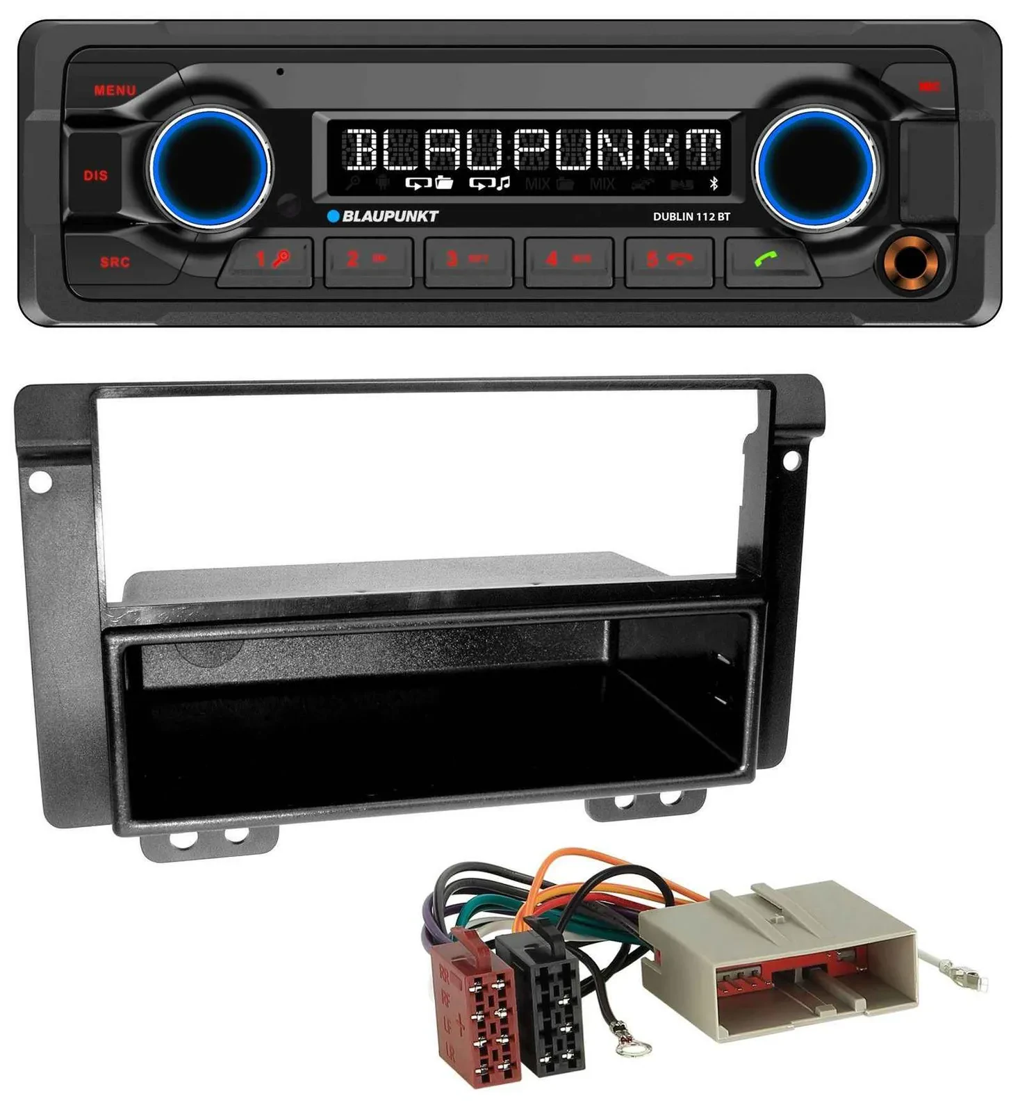 Blaupunkt MP3 Bluetooth USB AUX Autoradio für Landrover Freelander 2004-2007