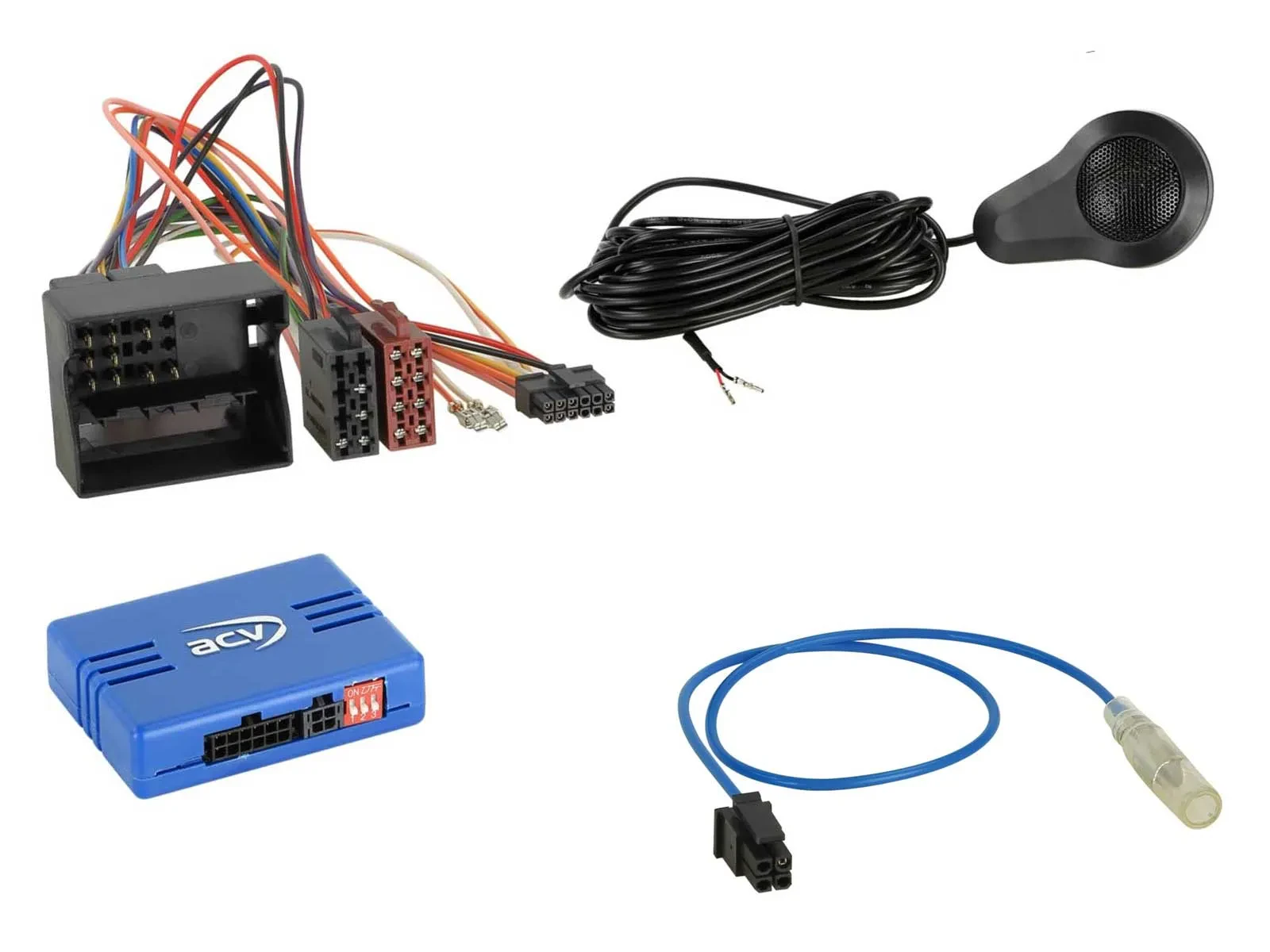 ACV Lenkradadapter für Citroen Fiat Peugeot Toyota Quadl PDC Zenec Xzent Digital