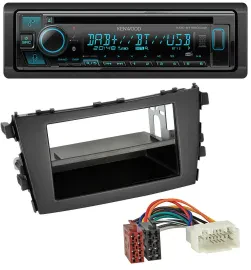 Автомагнитола Kenwood Bluetooth DAB CD MP3 USB для Suzuki Celerio (LF, с 2014)
