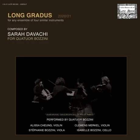 SARAH DAVACHI - Long Gradus (CD)