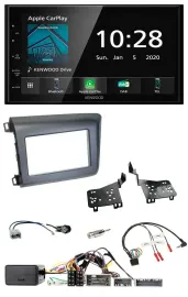 Kenwood Bluetooth Lenkrad DAB USB 2DIN Autoradio für Honda Civic US Modelle 2012