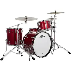 Ударная установка акустическая Ludwig Classic Oak 3-Piece Fab Shell Pack with 22 in. Bass Drum Red Sparkle
