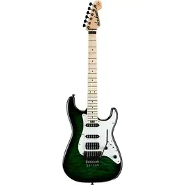 Электрогитара Jackson USA Signature Adrian Smith San Dimas DKQM Transparent Green Burst