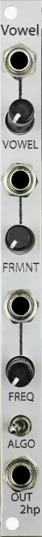 Модульный студийный синтезатор 2hp Vowel Speech Synthesis Formant Oscillator