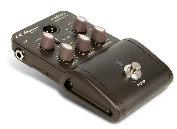 L.R. BAGGS Stadium Electric Bass DI Box/Preamp B-W