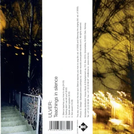 ULVER - Teachings In Silence (CD)