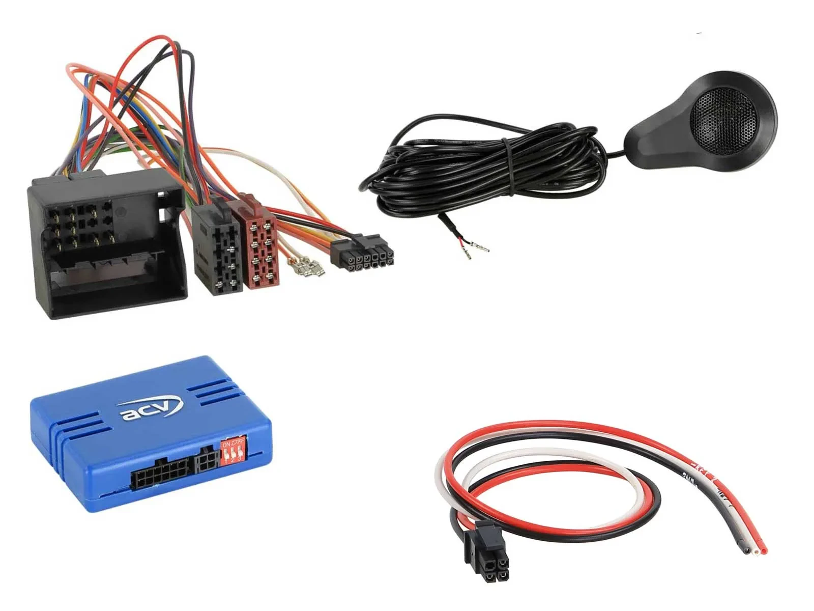 ACV Lenkradadapter für Citroen Fiat Peugeot Toyota Quadl PDC ESX Kenwood 2020- S