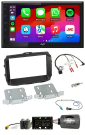 Автомагнитола для Alfa Romeo Giulietta (2013–2021) JVC 2DIN, Bluetooth, DAB, USB