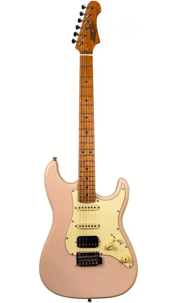 Электрогитара JET Guitars JS-400 Stratocaster HSS Maple FB Shell Pink