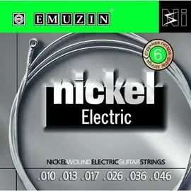 Струны для электрогитары Emuzin 6N10-46 Nickel Electric 10-46