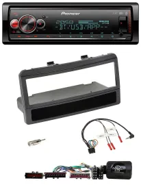 Pioneer Bluetooth USB Lenkrad DAB Autoradio für Ford Focus Escort Fiesta schwarz