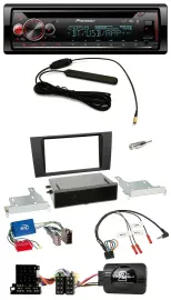 Pioneer USB DAB Lenkrad Bluetooth CD Autoradio für Audi A4 B5 1999-2001 Aktivsys