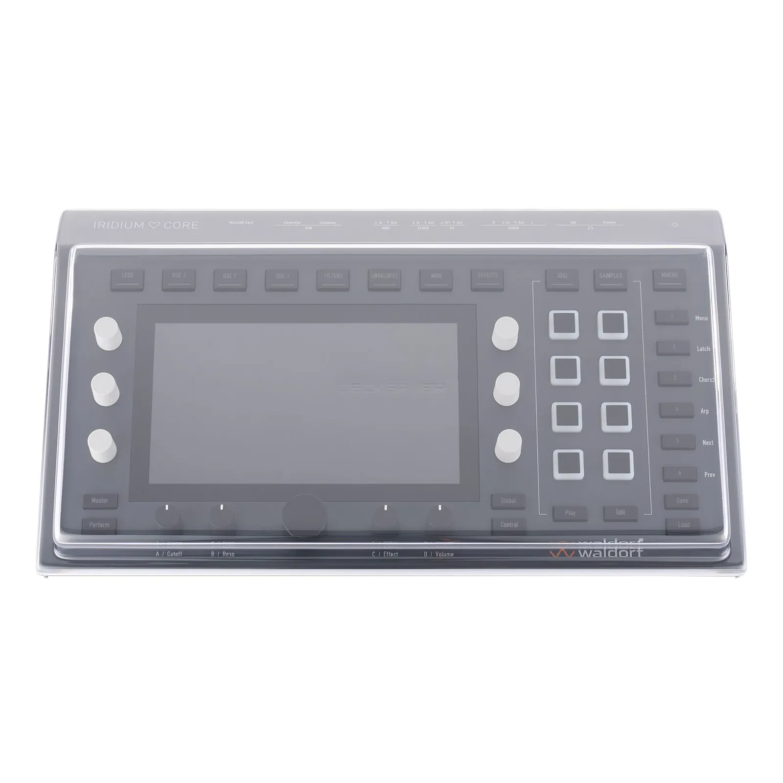 Decksaver DS-PC-IRIDIUMCORE Cover for Waldorf Iridium Core Synthesizer